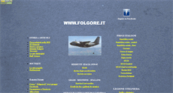 Desktop Screenshot of folgore.it
